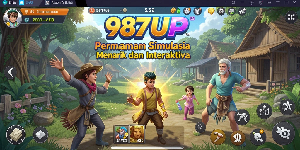 Screenshot dari gameplay 987UP yang menunjukkan aksi simulasi yang seru.