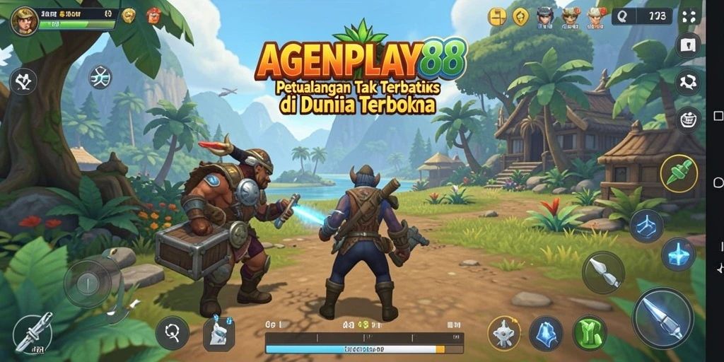 Screenshot AGENPLAY88 menampilkan gameplay Open World yang menarik.