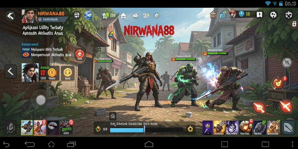 Screenshot utama NIRWANA88 yang menunjukkan fitur-fitur Utility yang bermanfaat.