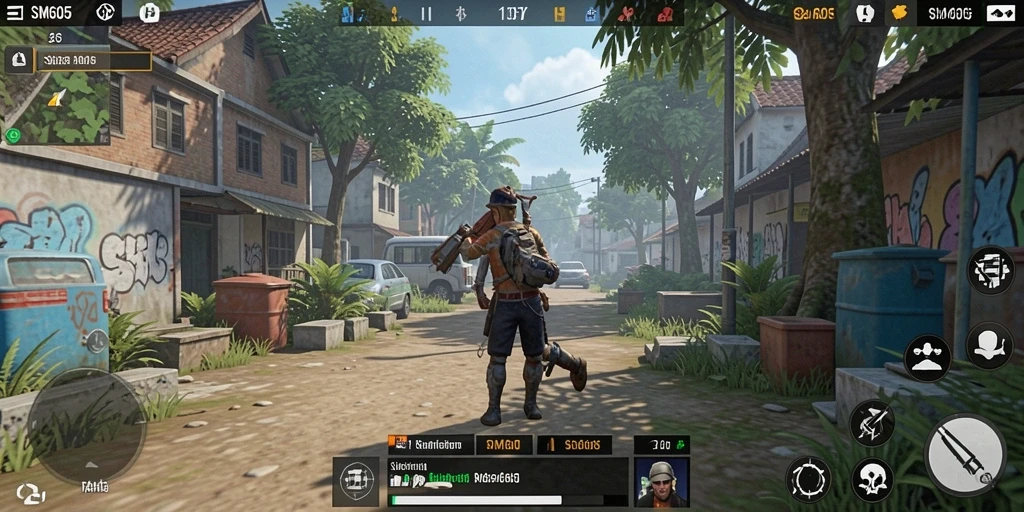 Tangkap suasana gameplay SM605 yang realistis dan menarik.